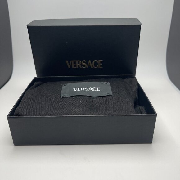 Versace Snake-Print Calfskin Leather Compact Wallet - NWOT - Picture 11 of 11